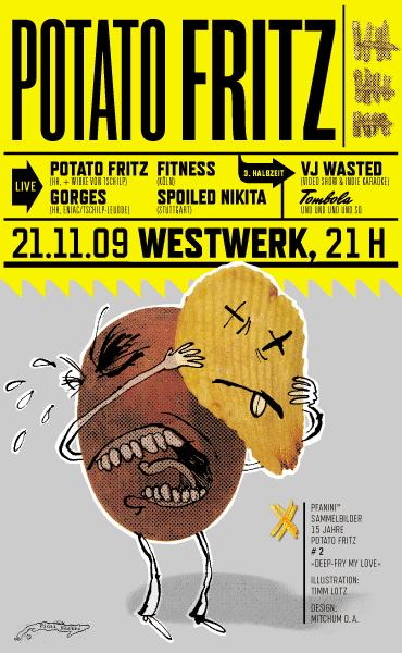 Potato Fritz 15th anniversary Poster