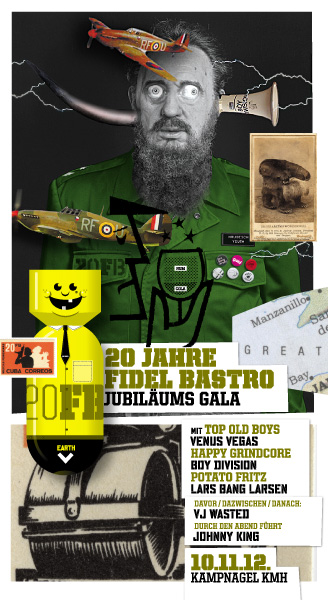 20 Jahre Fidel Bastro Poster 2