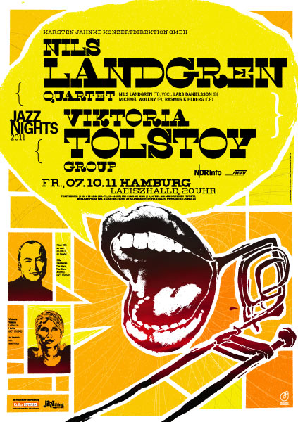 Nils Landgren / Viktoria Tolstoy Poster