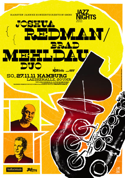 Joshua Redman Brad Mehldau Poster